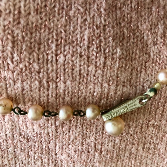 Vintage Mother of Pearl Choker Necklace made in Japan - Picture 4 of 5